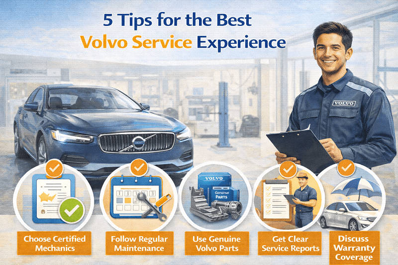 5 Tips for the Best Volvo Service&nbsp;Experience