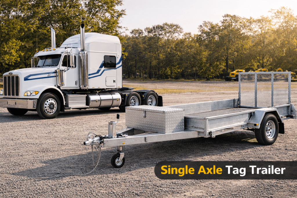 Tips for Maintaining Your Single Axle Tag&nbsp;Trailer